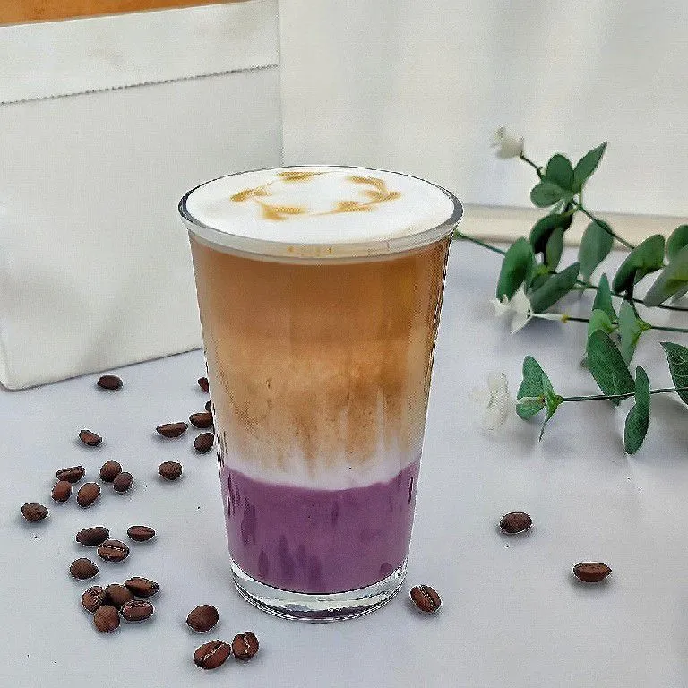 Taro Latte Coffee