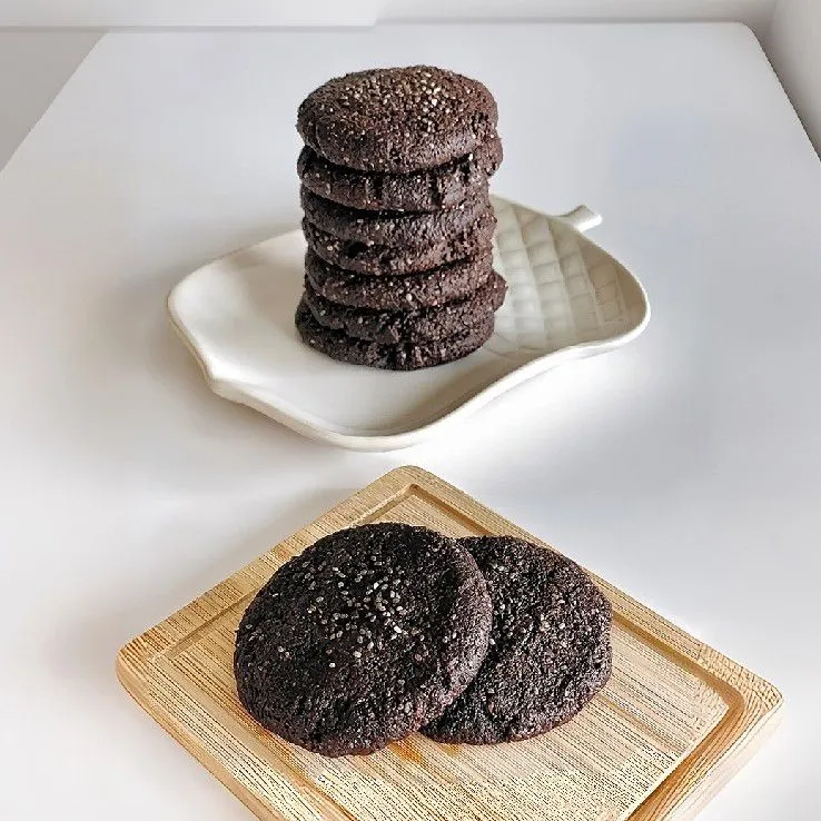 Chia Cocoa Soft Cookies