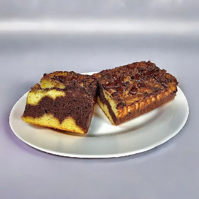 Coconut Duo Marble Cake