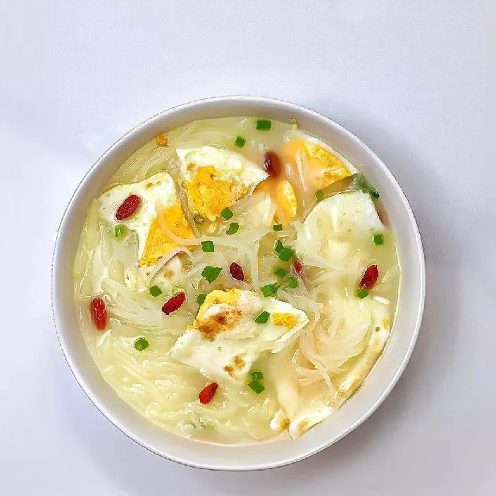 Golden Egg Radish Soup