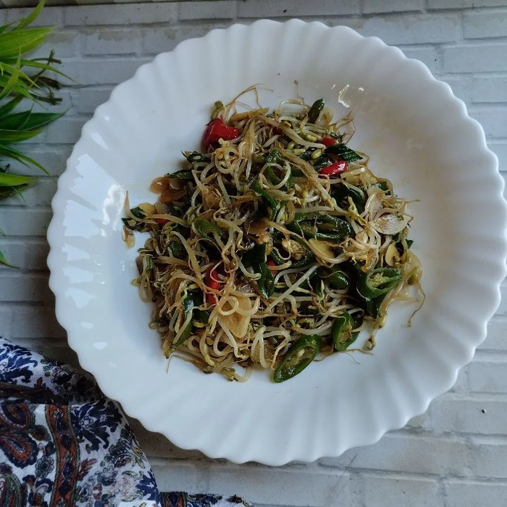 Tumis Tauge Cabe Ijo