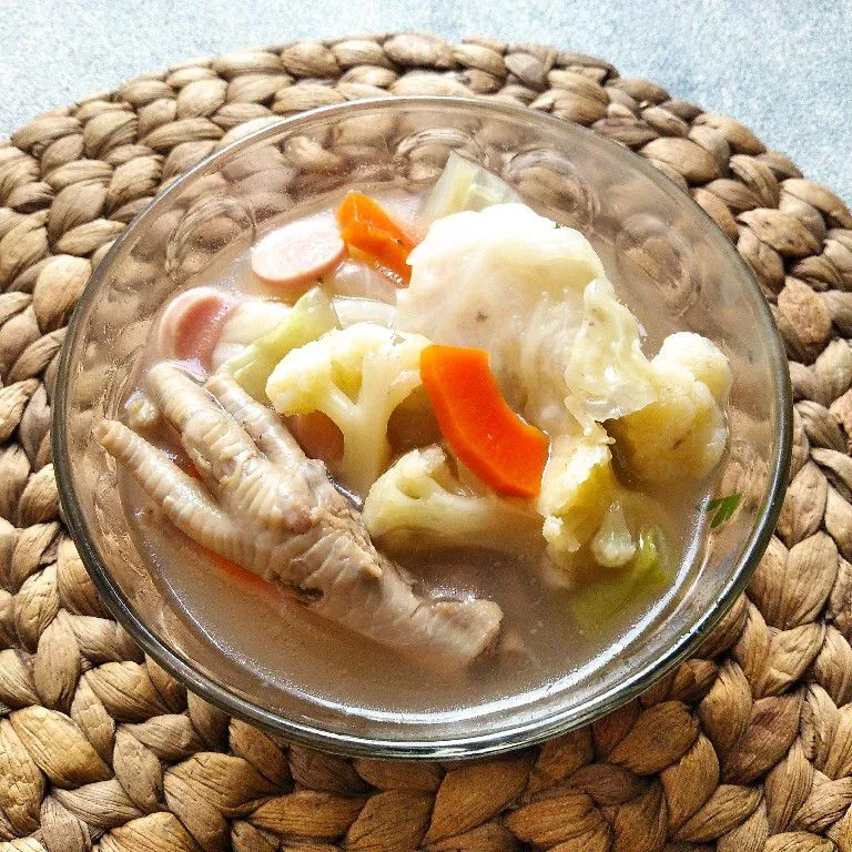 Sup Ceker Tinggi kolagen