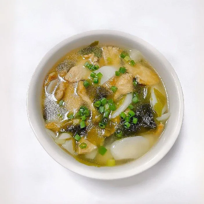 Tender Chicken Yam Soup