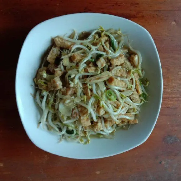 Tumis Tauge Tempe Teri Cabe Hijau