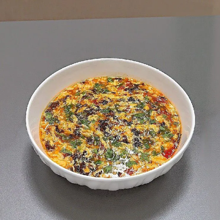 Golden Tomato Egg Soup