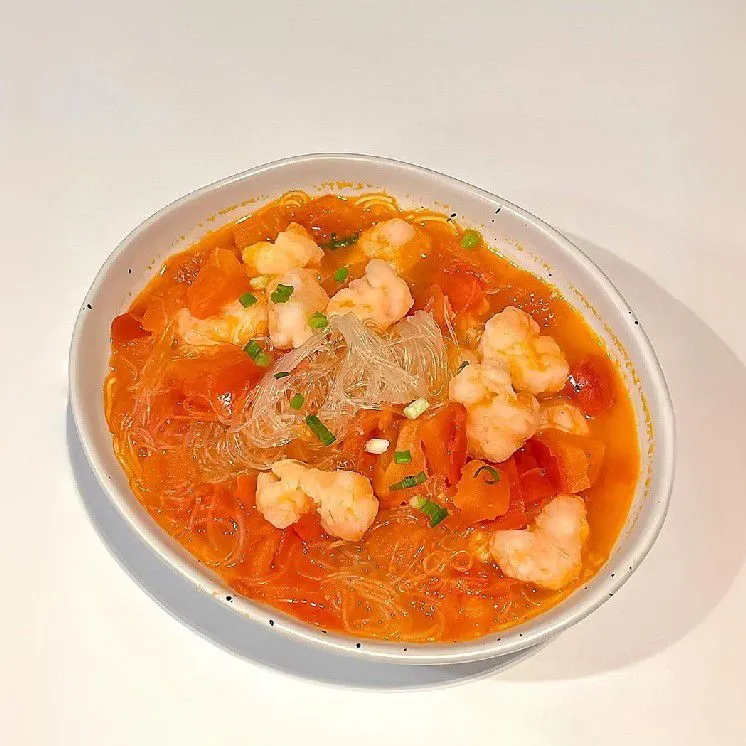 Tomato Shrimp Vermicelli