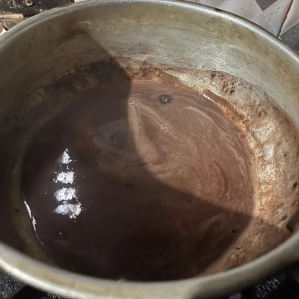 Rebus lagi sampai mendidih, matikan api