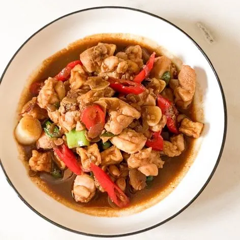 Tumis Ayam Tahu dengan Tauco #ResepComfortober