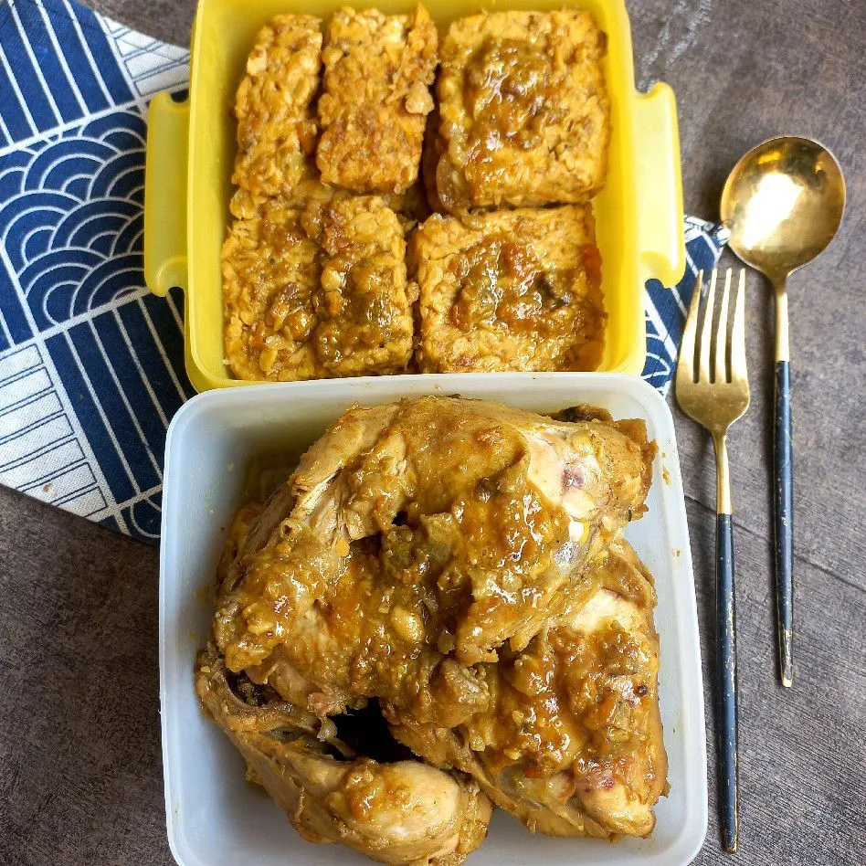 Ayam Tempe Bumbu Ebi