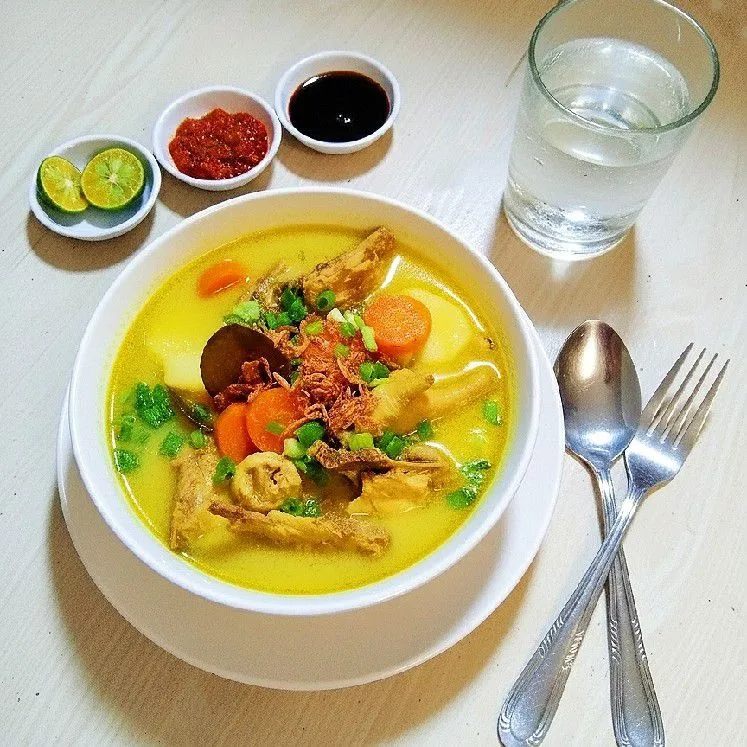 Soto Balungan Ayam Kentang Wortel