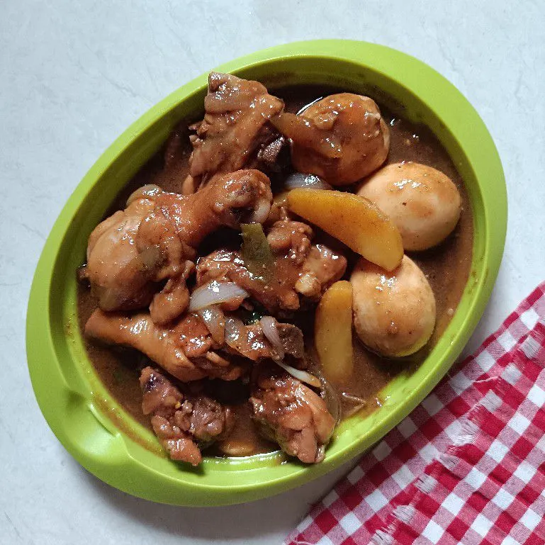 Ayam Telur Kentang Kecap