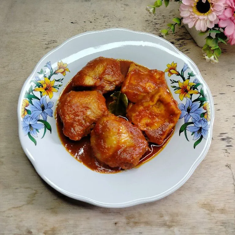 Ayam Dan Tahu Bumbu Bali