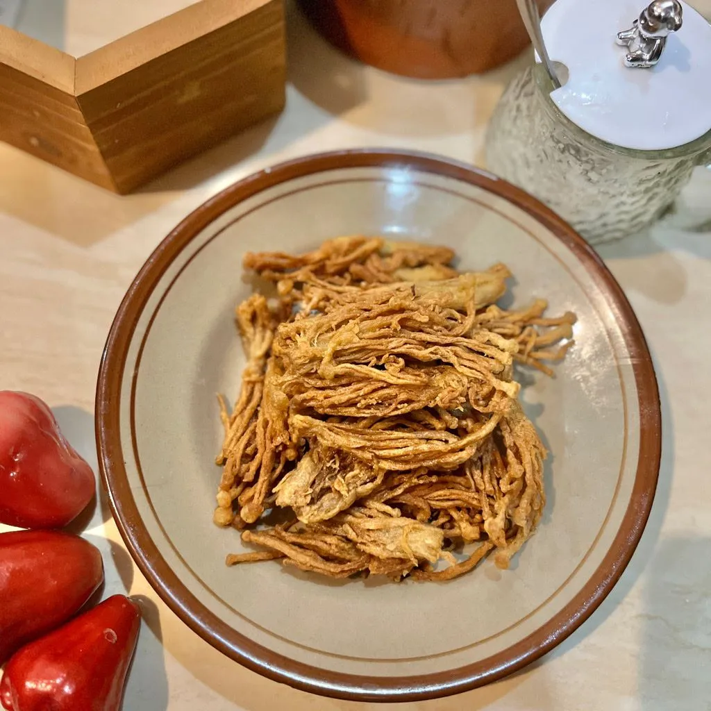 Jamur Enoki Goreng Crispy