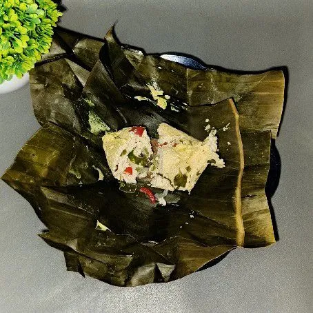 Pepes Tahu Bumbu Iris