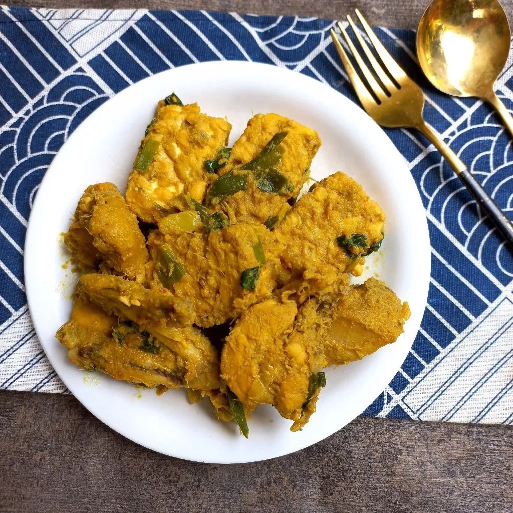 Ayam Tempe Bawang Daun