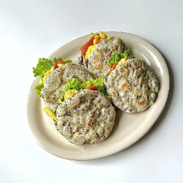 Black Sesame Flatbread