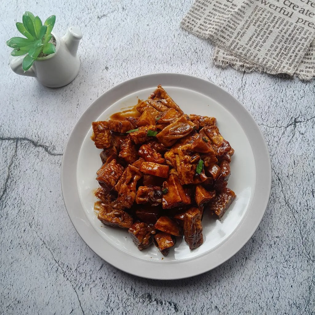 Tumis Tempe Kentang dan Tahu Kecap #NovemBERNOSTALGIA