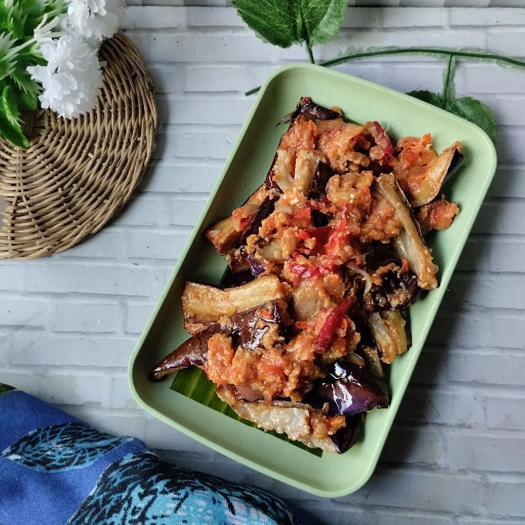 Terong Urap Sambal Kemiri #NovemBERNOSTALGIA