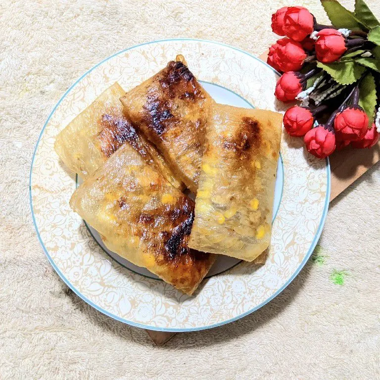 Martabak Makaroni dan Jagung