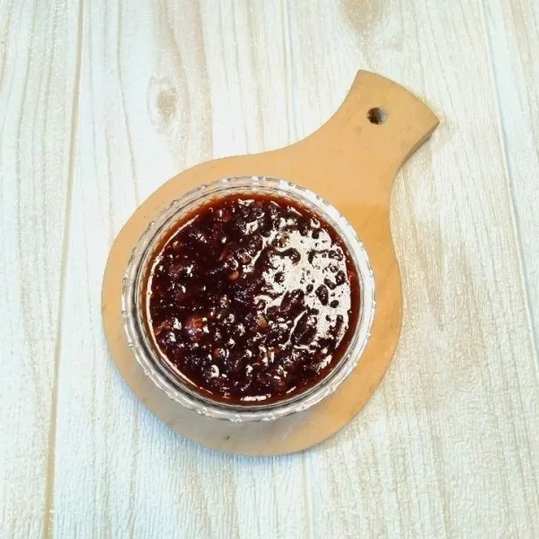 Angkat dan sajikan dengan tahu goreng.