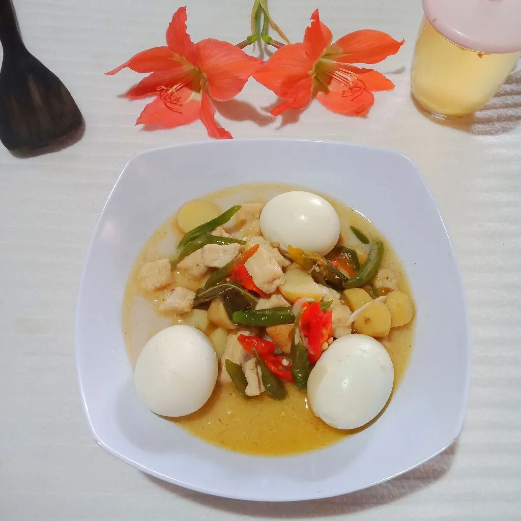 Tahu Telur Cabe Hijau