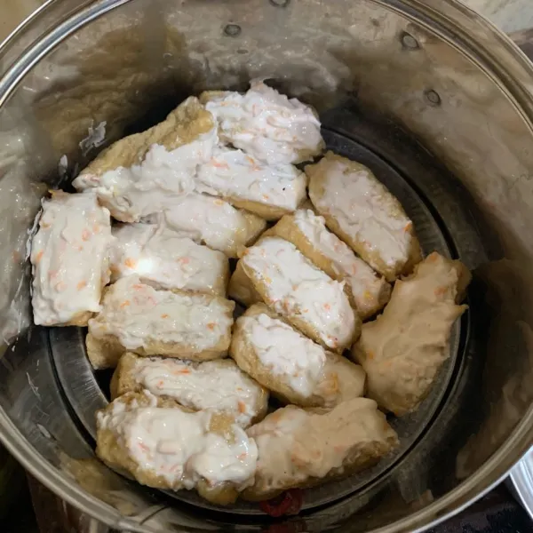 Kukus 20 menit sampai matang