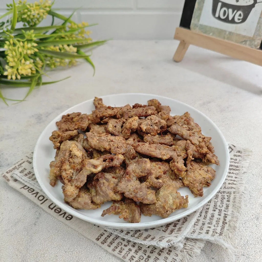 Daging Sapi Goreng Bumbu Ketumbar #NovemBERNOSTALGIA