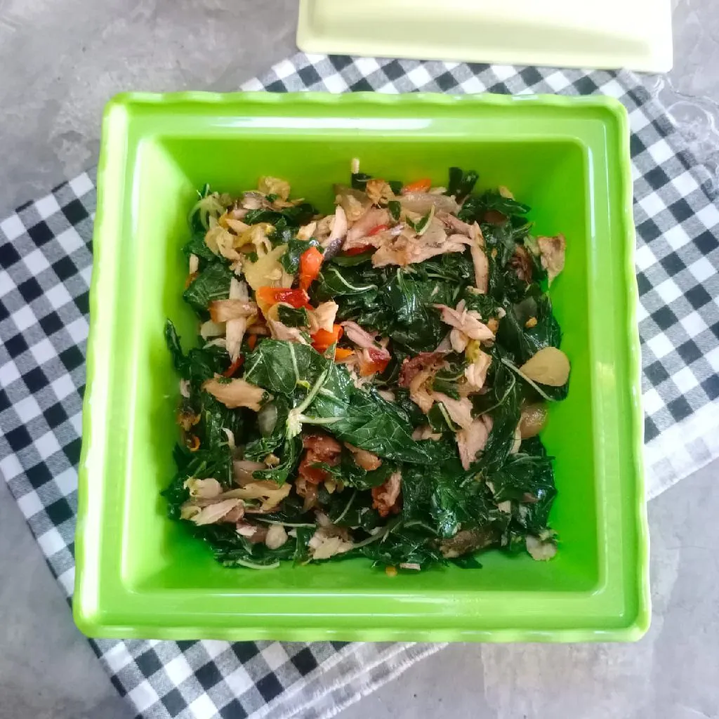 Oseng Tongkol Daun Singkong #NovemBERNOSTALGIA