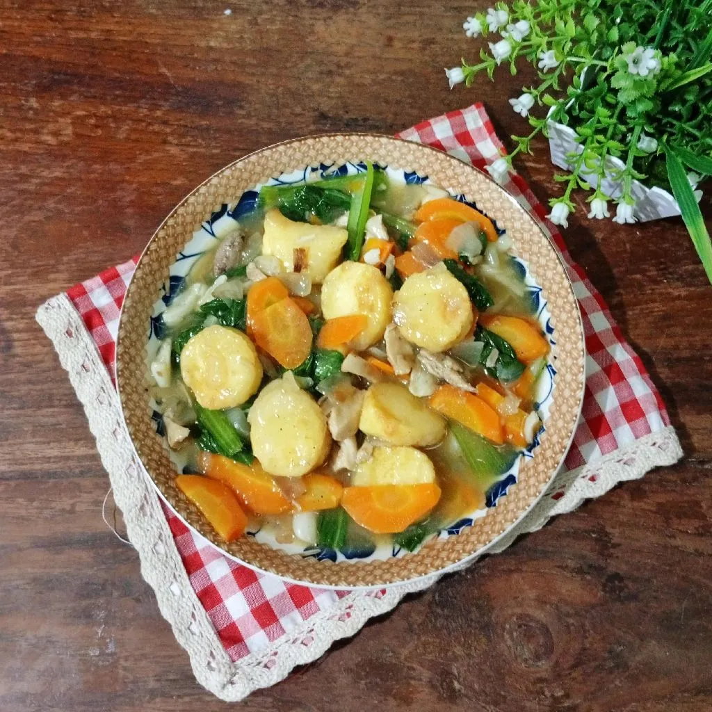 Tofu Cap Cay Kuah #NovemBERNOSTALGIA