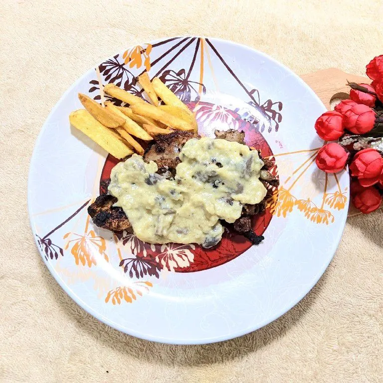 Chicken Steak Mushroom
