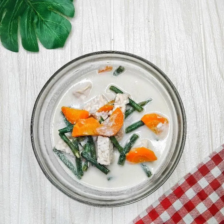 Santan Tempe Kacang Panjang