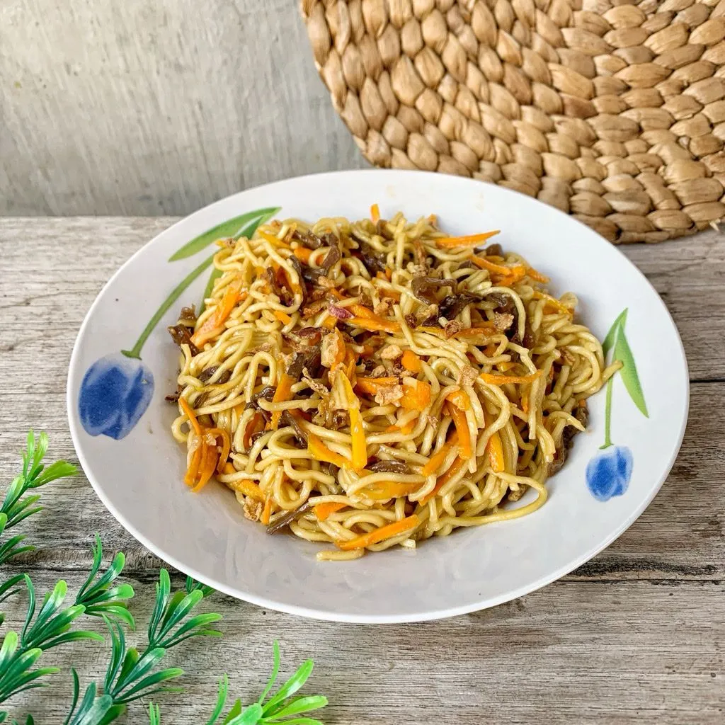Mie Goreng Wortel Jamur Kuping #NovemBERNOSTALGIA