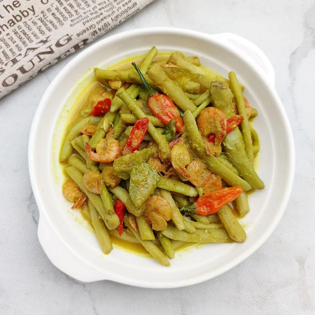 Sulur & Udang Bumbu Kuning #NovemBERNOSTALGIA