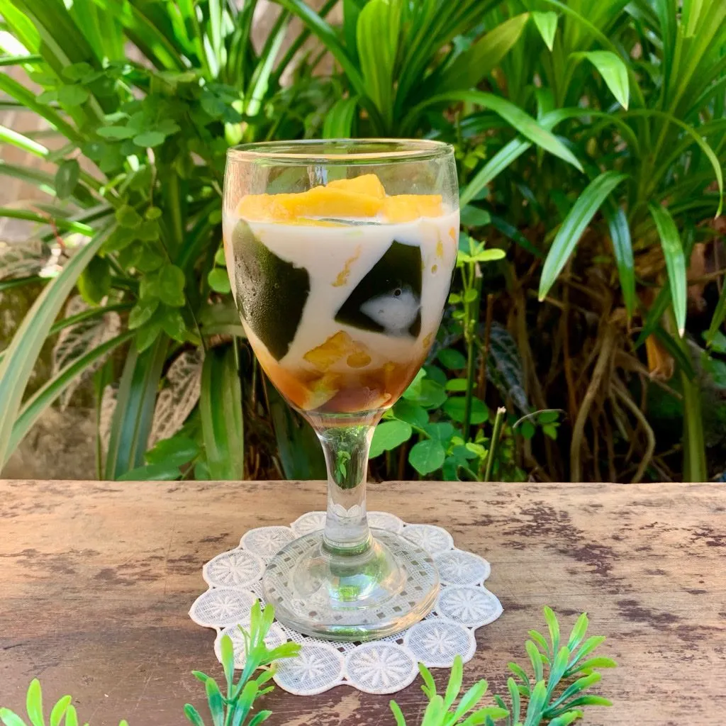 Es Susu Cincau Mangga Gula Merah #NovemBERNOSTALGIA