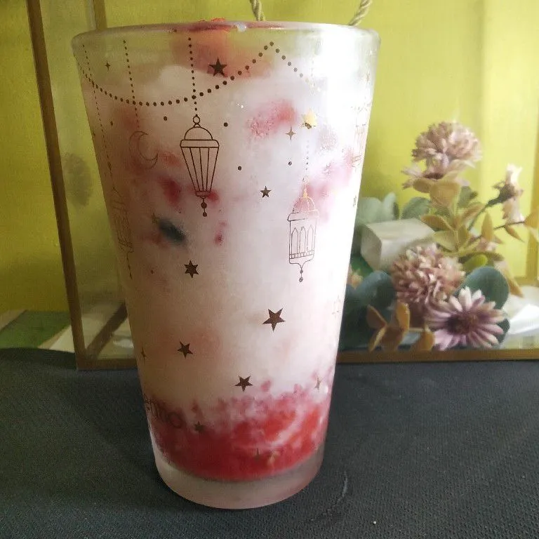 Es semangka susu Yakult #NovemBERNOSTALGIA