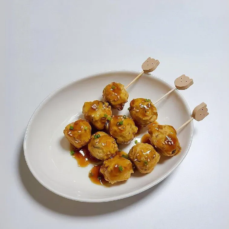 Golden Soy Braised Meatballs