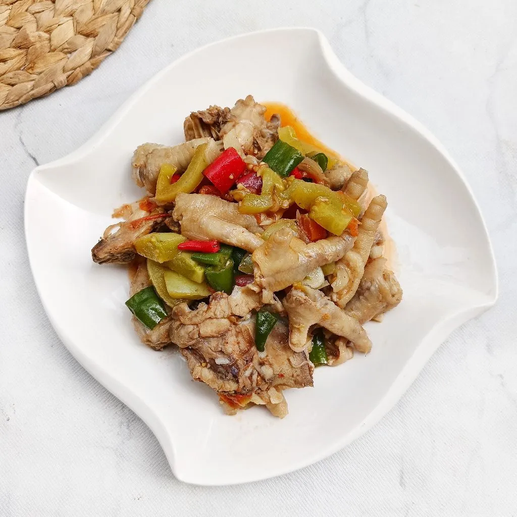 Tumis Balungan Ayam Cabe Tomat #NovemBERNOSTALGIA