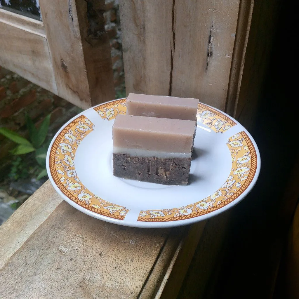 Lapis Brownies Puding