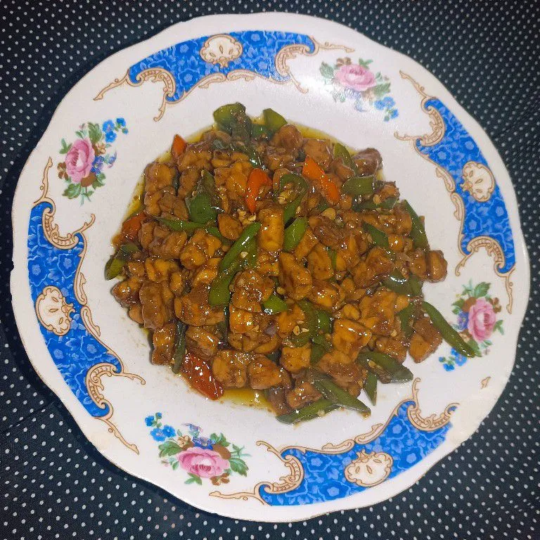 Oseng Tempe Cabe Hijau